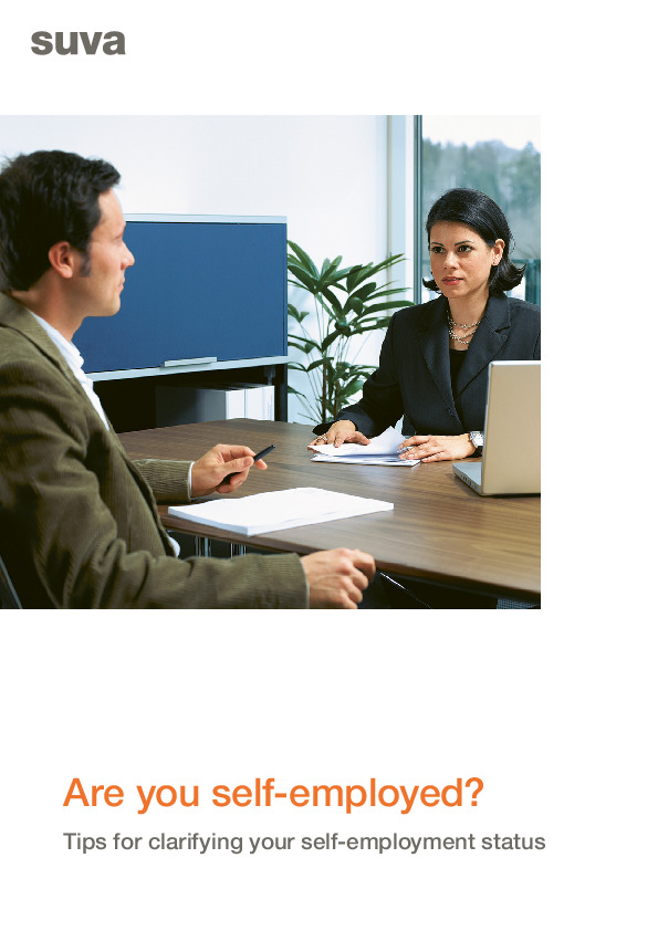 Are you self-employed?