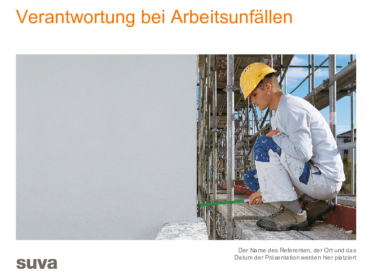 Verantwortung bei Arbeitsunfällen kurz erklärt