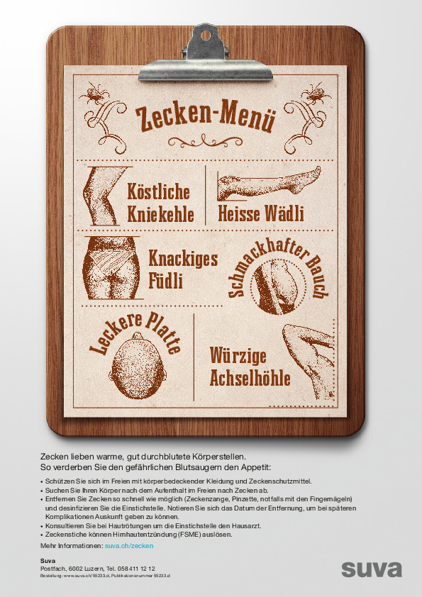 Zecken den Appetit verderben