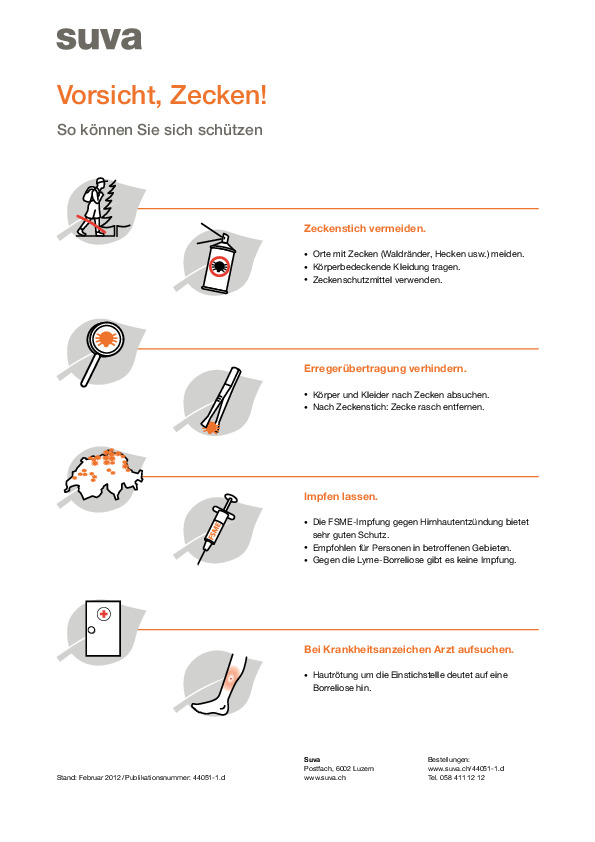 Zeckenschutz beim Aufenthalt im Wald