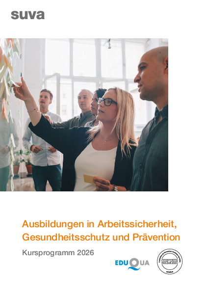 Kursprogramm Arbeitssicherheit und Gesundheitsschutz
