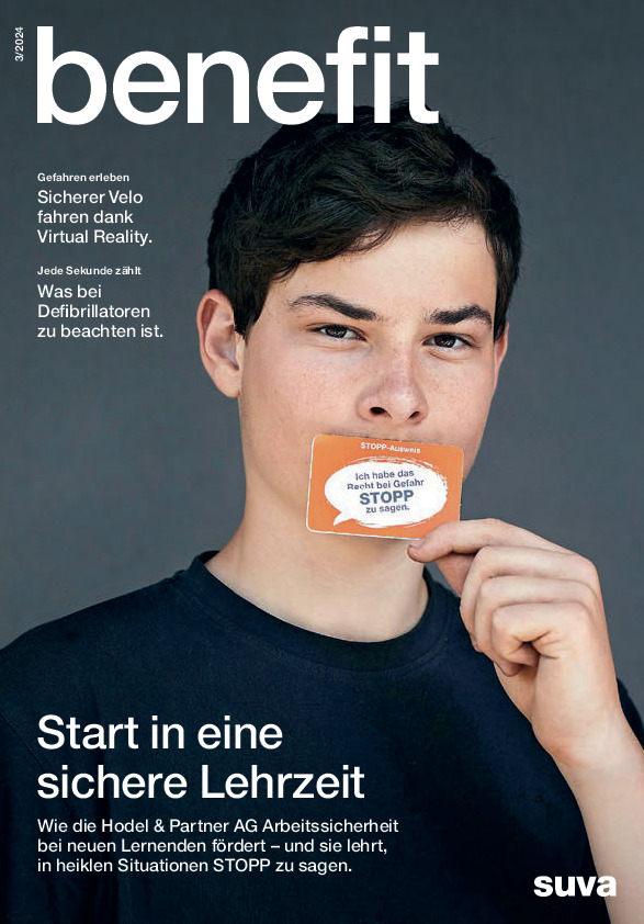 benefit. Das Kundenmagazin der Suva: Ausgabe  3, September 2024