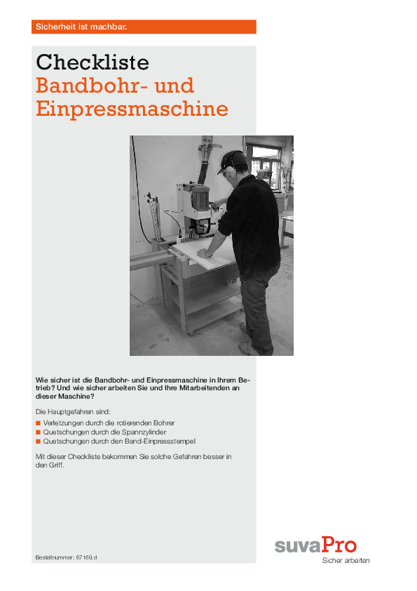 Sicheres Bohren – mit dieser Checkliste